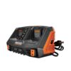 RIDGID 18-Volt Dual Port Dual Chemistry Sequential Charger with Dual USB Ports