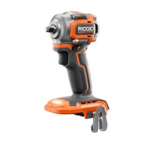 RIDGID 18V SubCompact Lithium-Ion Brushless 2-Tool Combo Kit with 3/8 in. Impact Wrench and 3 in. Multi-Material Saw
