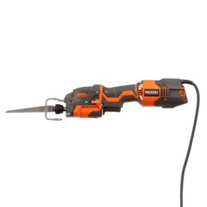 RIDGID Thru Cool 6 Amp 1-Handed Orbital Reciprocating Saw Kit