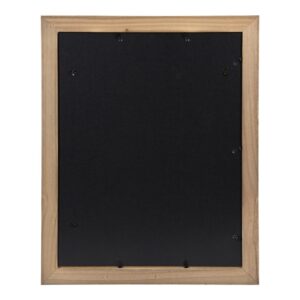 DesignOvation Museum 14 in. x 18 in. Matted to 11 in. x 14 in. Rustic Brown Picture Frame (Set of 2)