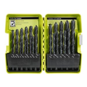 RYOBI Black Oxide Index Drill Bit Set (29-Piece) w/ BONUS (8-Piece) Impact Rated Driving Kit