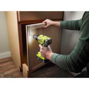 RYOBI 18-Volt ONE+ Lithium-Ion Cordless 4-Tool Combo Kit with 31-Piece Bit Set, (2) 1.5 Ah Batteries, Charger and Bag