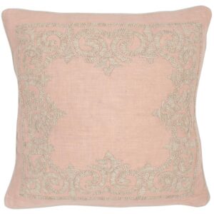 Safavieh Florentine Petal Geometric Down Alternative 20 in. x 20 in. Throw Pillow (Set of 2)