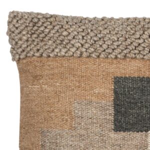 Safavieh Karlie Multicolored Geometric Polyester 20 in. x 20 in. Throw Pillow