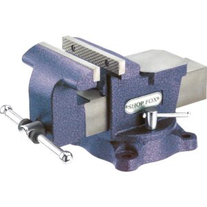 Shop Fox 6 in. Bench Vise with Swivel Base