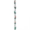 Sienna 100-Light Clear and Green Shimmering Christmas Garland Mini Lights with 9 ft. Green Wire