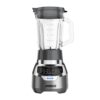 BLACK+DECKER PowerCrush 48 oz. 3-Speed Silver Digital Blender with Travel Cup
