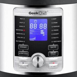 Boyel Living 6 Qt. Stainless Steel 17-in-1 Multi-Use Electric Pressure Cooker with Stainless Steel Inner Pot