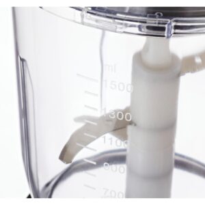 Brentwood Appliances 6.5-Cup Silver 300-Watt 4-Blade Food Processor