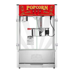 Great Northern Commercial Midway Marvel 16 oz. Silver Popcorn Machine
