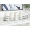 Kate and Laurel Felicia Silver Decorative Tray