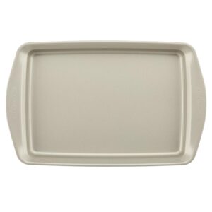 Rachael Ray Nonstick Bakeware Cookie Pan Set, 3-Piece, Silver