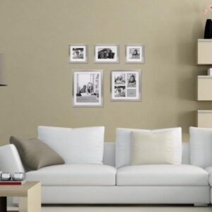 Stonebriar Collection 4 in. x 13 in. Metal Shadow Box (Set of 5)