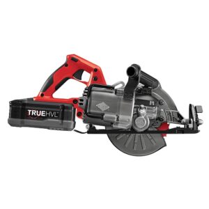 SKILSAW TRUEHVL 48-Volt Cordless 7-1/4 in. Worm Drive Saw Kit with TRUEHVL Battery and Diablo Blade