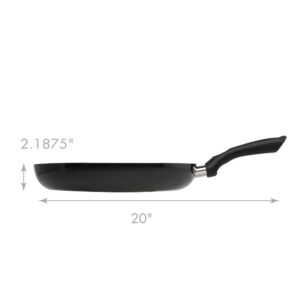 Ecolution Artistry 12.5 in. Aluminum Nonstick Frying Pan in Slate