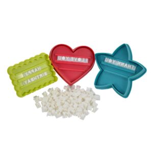 Southern Homewares 98-Piece Message In A Cookie Cutter Holiday Kit