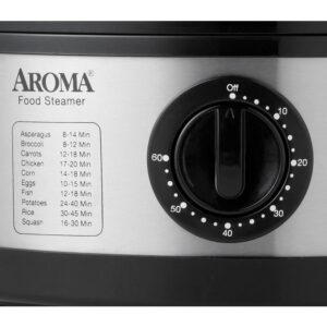 AROMA 20-Cup Stainless Steel Food Steamer