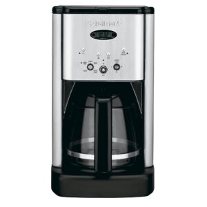 Cuisinart Brew Central 12-Cup Stainless Steel Drip Coffee Maker with Glass Carafe