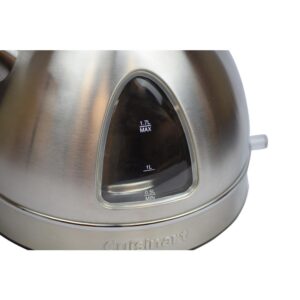 Cuisinart 7-Cup Stainless Look Cordless Electric Kettle with Removable Filter