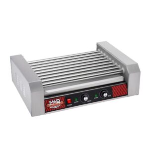 Great Northern Commercial 24-Hot Dog 290 sq. in. Stainless Steel Indoor Grill