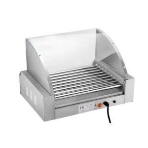 Great Northern Commercial 24-Hot Dog 290 sq. in. Stainless Steel Indoor Grill