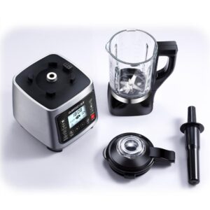 GoWISE USA High-Speed Premier Cooking 59 oz. 8-Speed Stainless Steel Glass Pitcher Blender