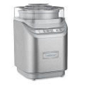 Cuisinart 2 Qt. Stainless Steel Ice Cream Maker with Control Panel