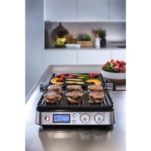 DeLonghi Livenza All-Day 130 sq. in. Stainless Steel Non-Stick Indoor Grill