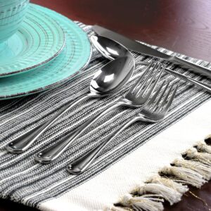 GIBSON elite York 20-Piece Flatware Set (Service for 20)