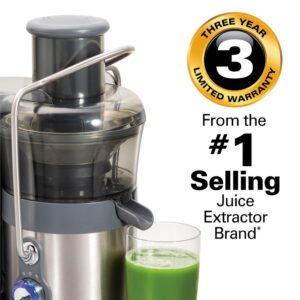 Hamilton Beach Premium Big Mouth 2-Speed Juice Extractor