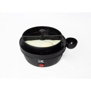 KALORIK 7-Egg Stainless Steel Egg Cooker with Removable Cooking Surface
