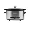 KitchenAid 6 Qt. Stainless Steel Slow Cooker with Glass Lid and Built-In Timer