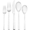 Oneida Dupree 45-Piece Silver 18/0 Stainless Steel Flatware Set (Service for 8)