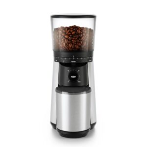 OXO 16 oz. Stainless Steel Conical Coffee Grinder with Adjustable Settings