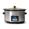 Elite Platinum 8.5 Qt. Stainless Steel Slow Cooker with Digital Display