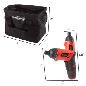 Stalwart 3.6-Volt Lithium-Ion Cordless 1/4 in. Electric Screwdriver (121-Piece)