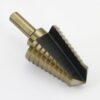 Stark 13/16 in. x 1-3/8 in. 9-Sizes Titanium Heavy-Impact HSS Step Drill Bit