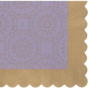 Sugar Plum Party Lunch Napkin Boho (32-Piece)