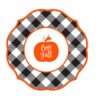 Sugar Plum Party Salad Plate Boo Y'all (16-Piece)