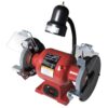 SUNEX TOOLS 6 in. Bench Grinder with Light
