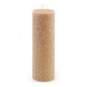 ROOT CANDLES 3 in. x 9 in. Timberline Taupe Pillar Candle