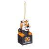 Team Sports America Cincinnati Bengals 1-1/2 in. NFL Mascot Tiki Totem Christmas Ornament