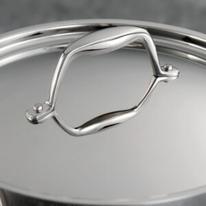 Tramontina Gourmet Tri-Ply Clad 6 qt. Covered Stainless Steel Braiser