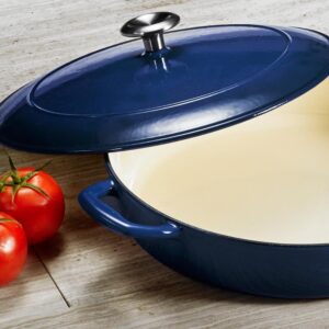 Tramontina Gourmet 4 Qt. Cast Iron Braising Pan