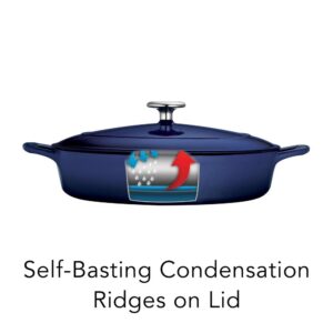 Tramontina Gourmet 4 Qt. Cast Iron Braising Pan