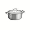 Tramontina Gourmet Prima 6 qt. Stainless Steel Sauce Pot with Lid