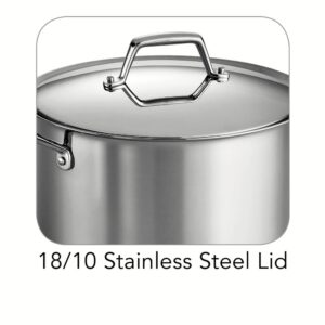 Tramontina Gourmet Prima 12 qt. Stainless Steel Stock Pot with Lid