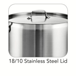 Tramontina Gourmet 24 qt. Stainless Steel Stock Pot with Lid
