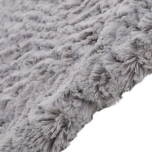 Noble House Toscana Trout Faux Fur Throw Blanket