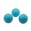 Zest Candle 2 in. Turquoise Ball Candles (12-Box)